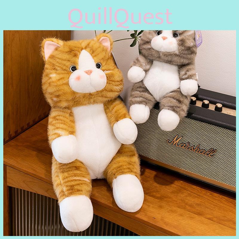 Cat Toy Plush Cartoon Stuffed Animal Doll Kids Birthday Gift Room Decoration