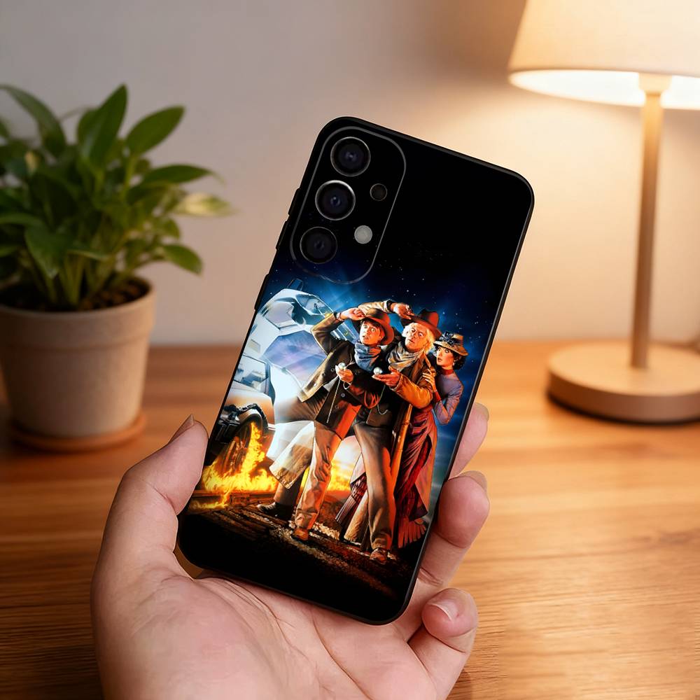 Movie Back To The F-Future Phone Case For Samsung S25,S24,S21,S22,S23,S30,Ultra,S20,Plus,Fe,Lite,5G Black Cover