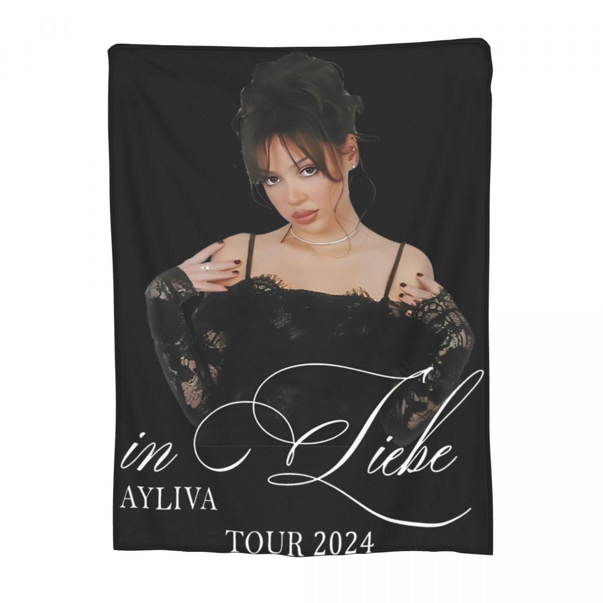 

Ayliva Singer and Musician Gift Blanket For Men Women Album Cover Super Soft Cozy Throw Blankets for Couch Multi-size 130x150cm