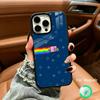 Cute N-Nyan -C-Cat Phone Case For IPhone17 16 15 14 13 12 11  Pro Max 16/15/14Plus Wireless Charger Cover Funda