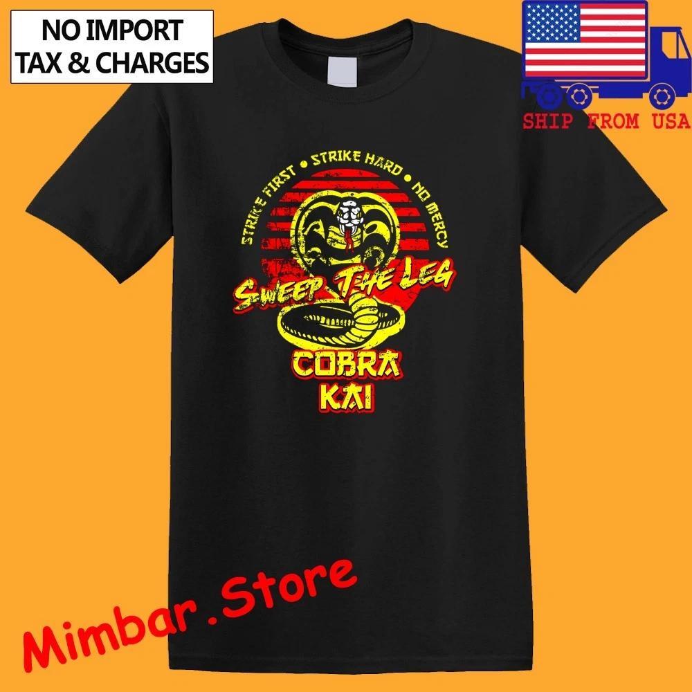 

Кобра Кай Зачистить Ногу Мужская Черная Размер S-5XL 4XL