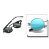 Men Women Retro Vintage Glasses Steampunk Round Metal UV400 Eyewear Sunglasses