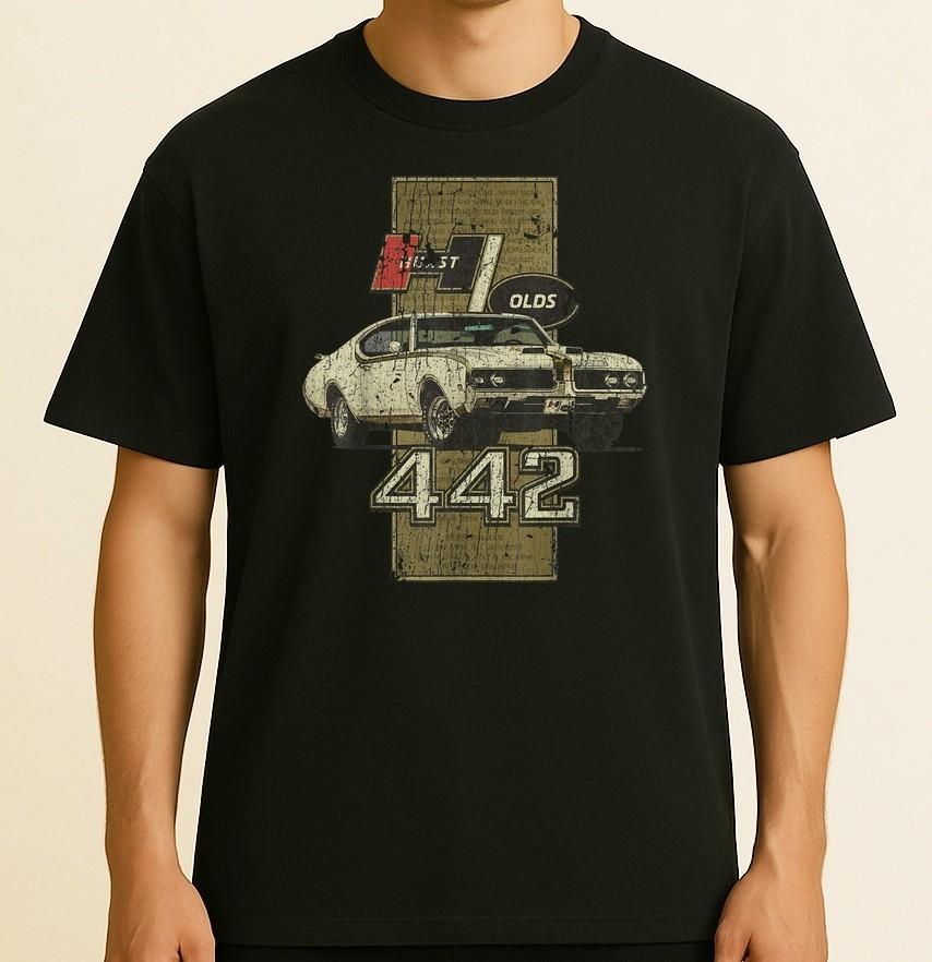 1969 69 olds 442 muscle car  Size S-4XL Unisex T-Shirt S