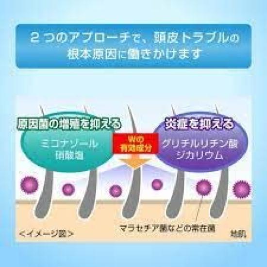 Rohto Pharmaceutical Mentholatum Medic Quick H Scalp Medical Shampoo Refill 280ml x 3 pieces [3 pieces] (4987241137879-3)