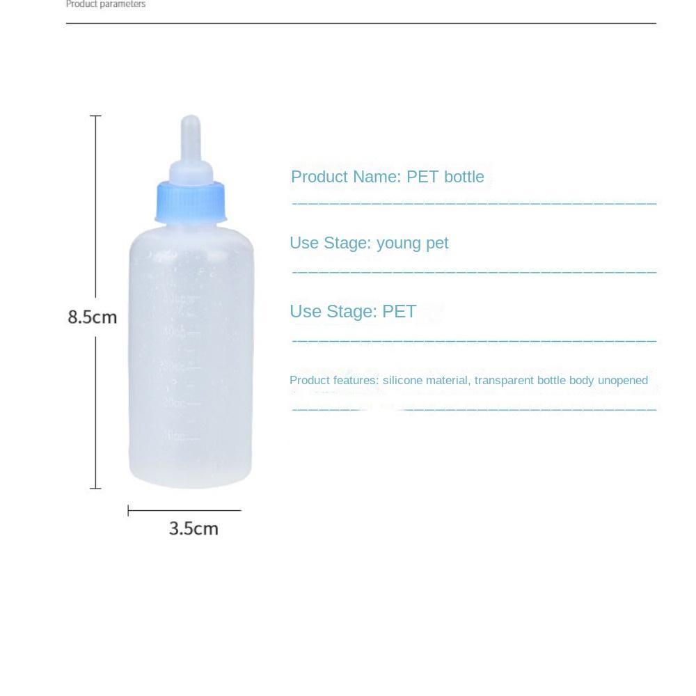Replace Nipple Pet Milk Bottle Silicone Pet Supplies Fashion Milk Bottle Set Home