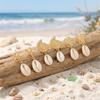 Boho Ocean Style Starfish Shell Pendant Earrings For Women Summer Seaside Conch Scallop Pearl Earring Summer Beach Charm Jewelry