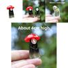 No Face Man Holding Umbrella Sitting Posture Hat Mini Model Desktop Ornament For Family Fun