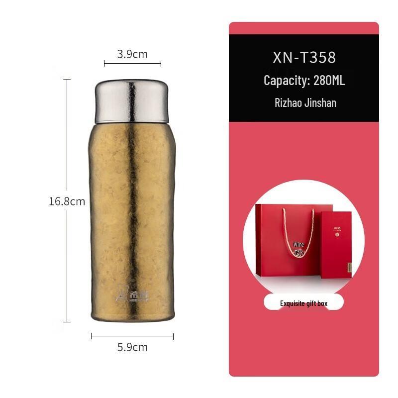 HEENOOR Women s Pure Titanium Insulated Water Bottle