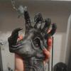 1PC Halloween Demon Claw Resin Demon Eye Witch's Arm Ornament Pendant Decorative Ornament