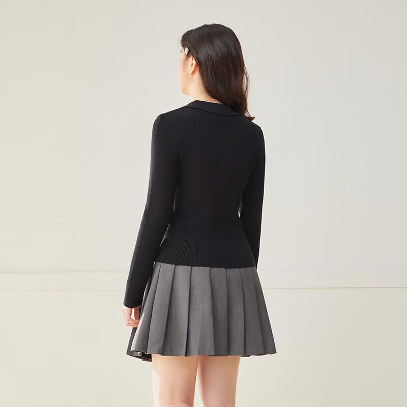 IEF Women's Plus Size Korean Style Knitted Sweater Top