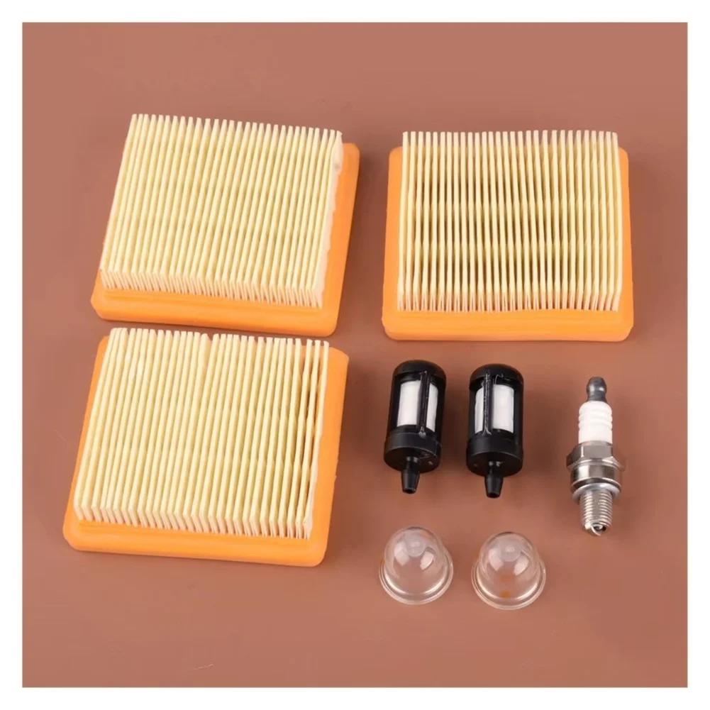 Replacement Air Fuel Filter Kit Compatible With FS91 FS91R KM91R FS89 FS131 FC96 Air Filter Tank Filter Replacement Set