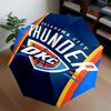 Thunder Basketball Team Umbrella 8-Frame for Travel, Camping, Casual Lightweight Portable Umbrella, Essential for Every Family Holidays Gift