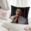 Pc Funny Movie Figure Pedro Pascal Pillow Case Fashion Square Pillowcase Bedroom Sofa Room Ins Decoration Leisure
