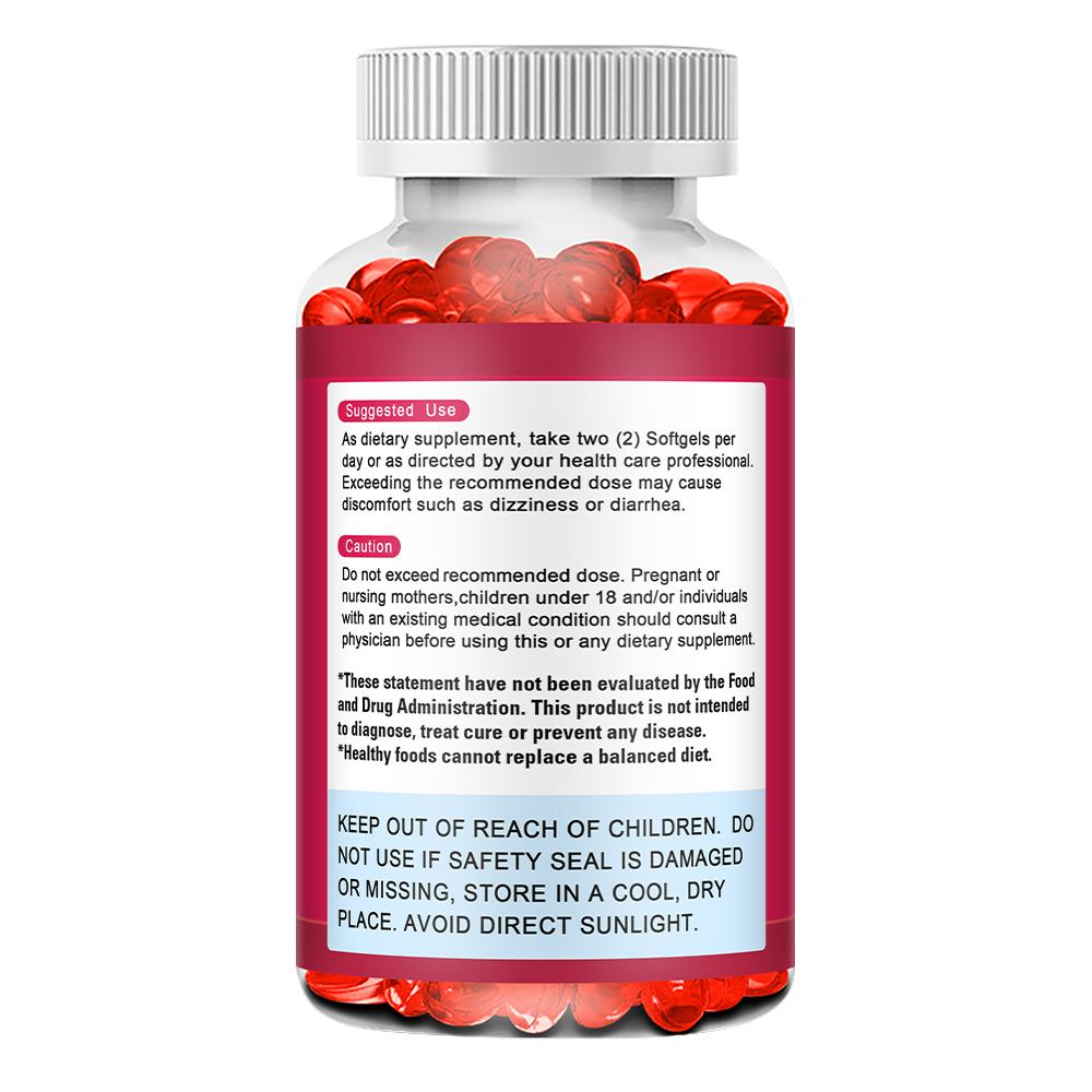 Roter Hefereis 1.200 mg Nahrungsergänzungsmittel, 120 Kapseln pro Flasche