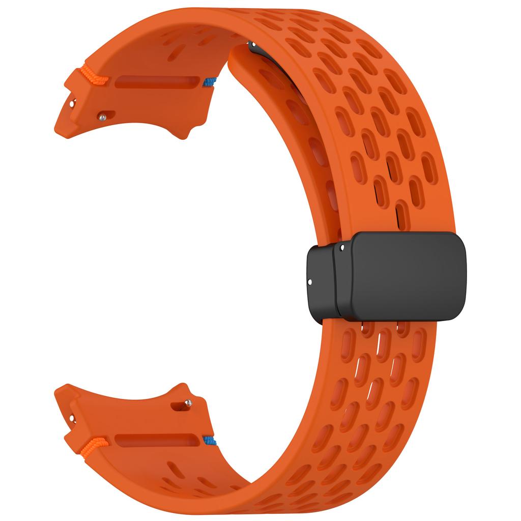 20mm Straps for Samsung Galaxy Watch 7 5 Pro 6 5 4 Magnetic Buckle Silicone Band Correa Galaxy Watch 6 Classic No Gaps Bracelet