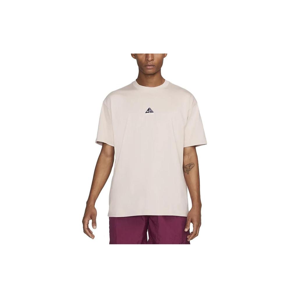 Nike T Shirts Men's Flesh Crew Neck Moderate Straight Fit DQ1815-601