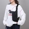 Women's Waterproof Nylon Convertible Waist Pack with Adjustable Strap Large Capacity Crossbody Chest Bag for Outdoor Activities