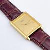 Used Vintage SEIKO Seiko men's watch square tank gold 80s