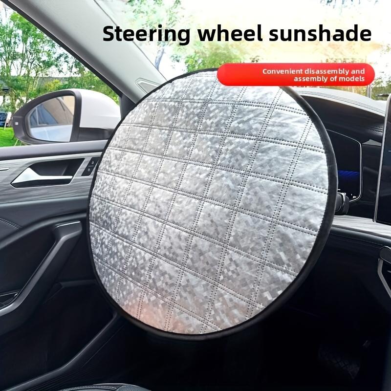 Summer Universal Car Steering Wheel Cover - Heat Insulation and Sun Protection, Suitable for A Variety of Car Models Anti-scald