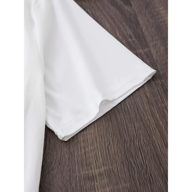 New Printed Casual Women'S T-Shirt for Spring, Autumn, And Summer Seasons, Featuring a Versatile Round Neck And Short Sleeves, Made from Soft