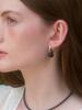 Love Me Monster Chic Gem Ring Earrings (L242Mer030)