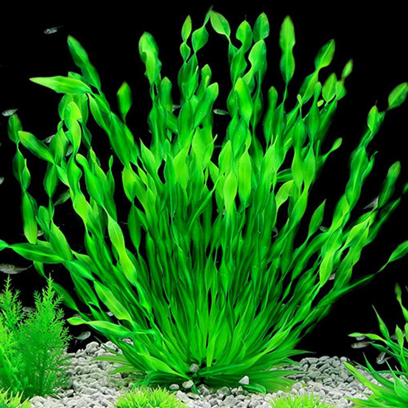 Artificial Water Grass Aquarium Decor Underwater Plants Fake Green Aquatic Plant for Fish Tank Aquarium Landscape Decoration