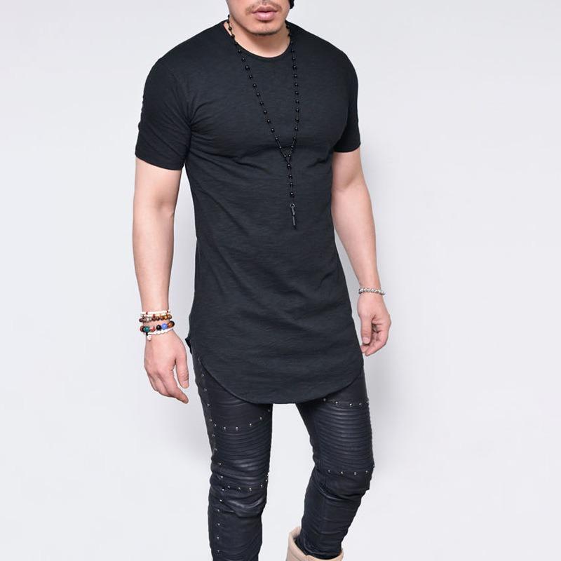 Men S Casual Slim Fit Round Neck Short Sleeve T Shirt