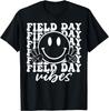 Field Day Vibes Smiley Peace Sign T-shirt