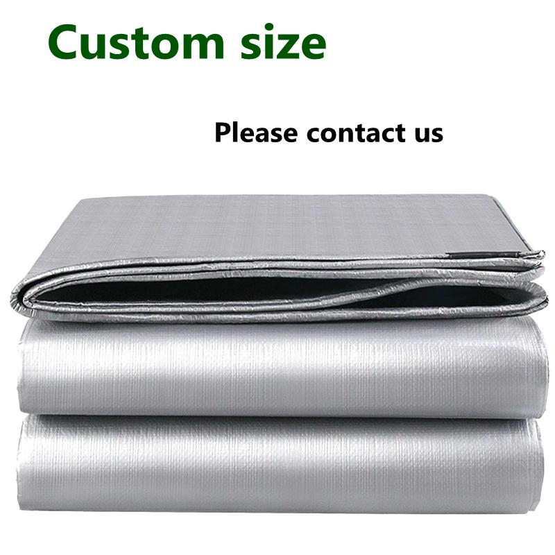 Thick 0.32mm PE Tarpaulin Rainproof Cloth Outdoor Garden Plant Shed Boat Car Truck Canopys Waterproof Shading Pet Cove Cloth