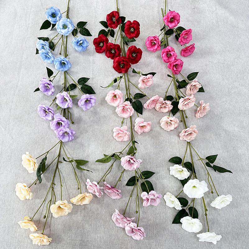 Artificial Flower Gardenia Wedding Hotel Restaurant Desktop Decoration Ornament