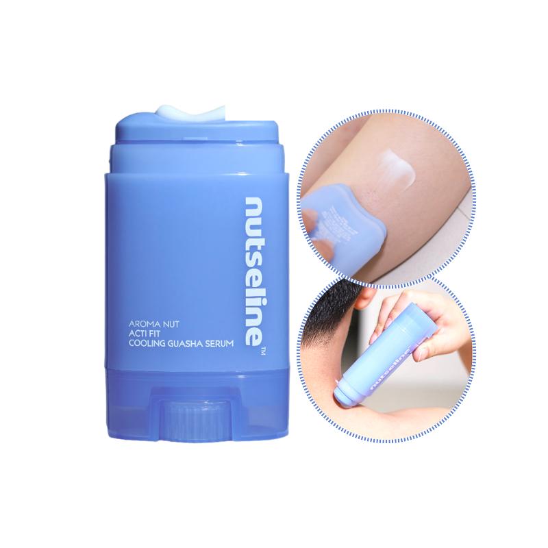 

[NUTSERIN] Aroma Nut Actifit Cooling Guasha Serum 60ml - Professional 2-in-1 Cooling Recharge & Sculpting Therapy
