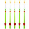 5Pcs Fast Fishing Bobber Set Fishing Float Device Winter Ice Fishing Rod Top Tip Rod Front End Section Bobber Indicator