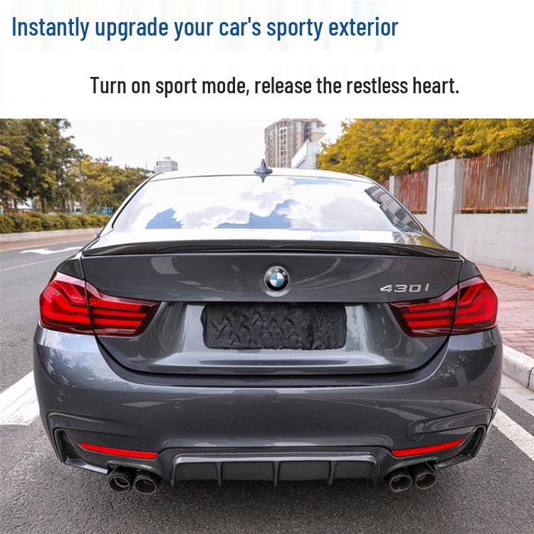 BMW 4 Series F32/F36 Rear Lip & Wide Body Kit for 440i, 425i, 430i Sport Bumper Modifications
