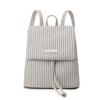 Niche backpack versatile premium bag striped mini drawstring backpack
