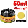 Glossy Repair Agent  Black Glossy Car Plastic And Rubber Repair Agent | For External And Internal Repairs, Prevents Fading An