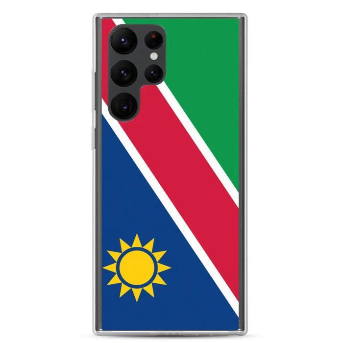 Kryt na telefon - Samsung - Galaxy S22 - Vlajka Namibie - Měkký - Vícebarevný