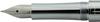 Sheaffer Medici Chrome Fountain Medium Officially Imported Pen, Nib, ITS9237PN-M, Dual-Use,
