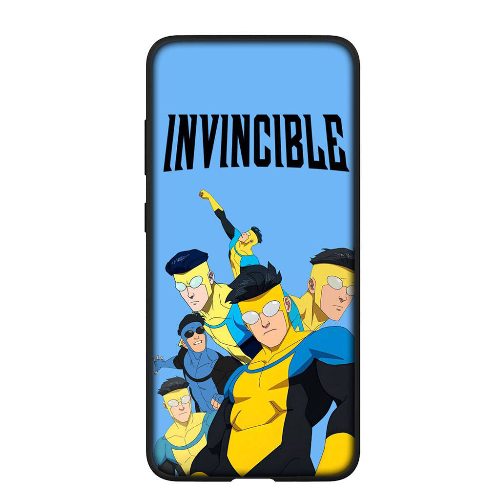 Phone Case for iPhone 17 16 15 Plus Huawei P30 P20 Lite Redmi Note 14 12 11 13 Pro Max OPPO A60 A80 A40 A18 A38 A54 Anime I-Invincibles Collage Cover