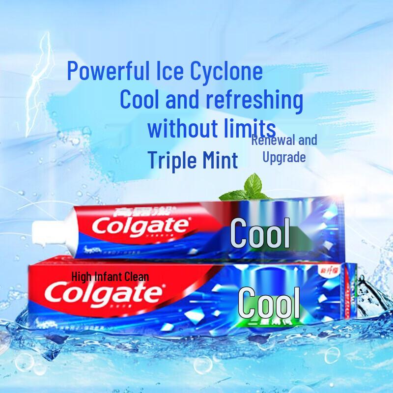 Colgate Ice Cool Triple Mint Toothpaste