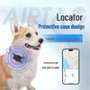 Pet Collar GPS Tracker with Airtag Protective Case for iOS & Android
