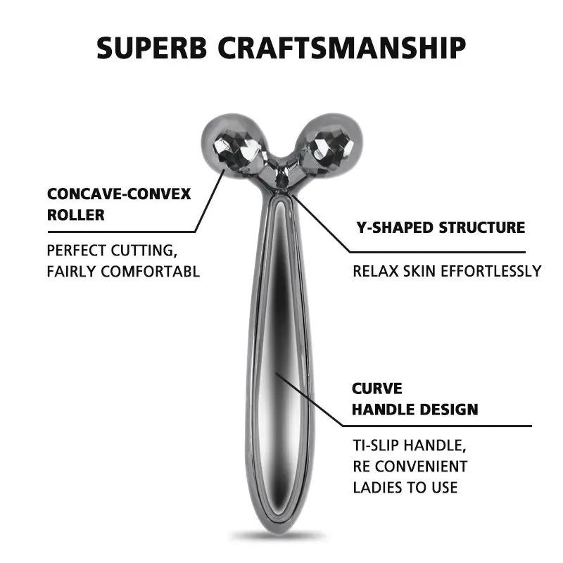 3D Roller Massager 360 Rotating Slim Face Full Body Shape Massager Lifting Facial Massage Wrinkle Remover