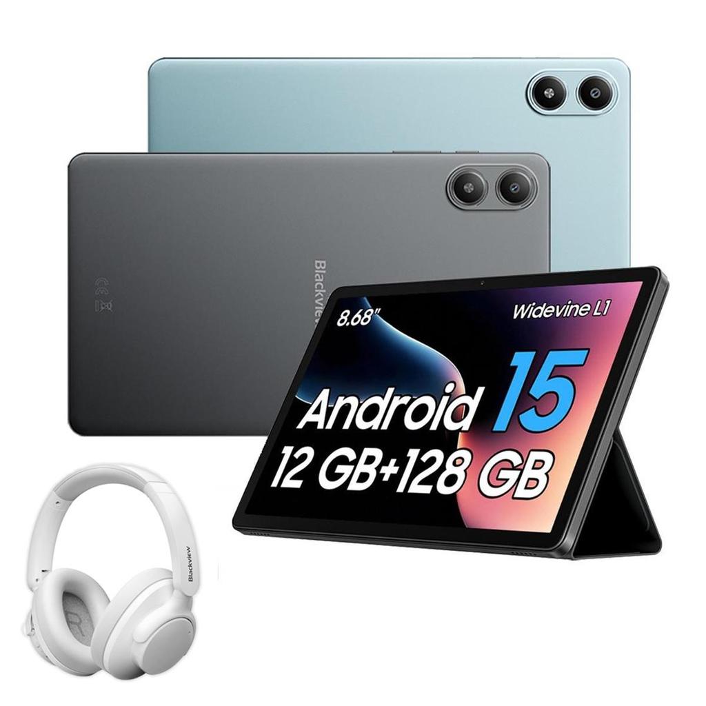 Blackview LINK 2 12.7-Inch Tablet Android 15 ,12GB RAM 256GB Memory,Large Display Widevide L1,Octa-core G100, 5000mAh