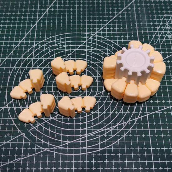 3D Printed Corn Puzzle Stress Relief Sensory Toy Portable Corn Puzzle Finger Fidget Toy for Home Office Entertainment