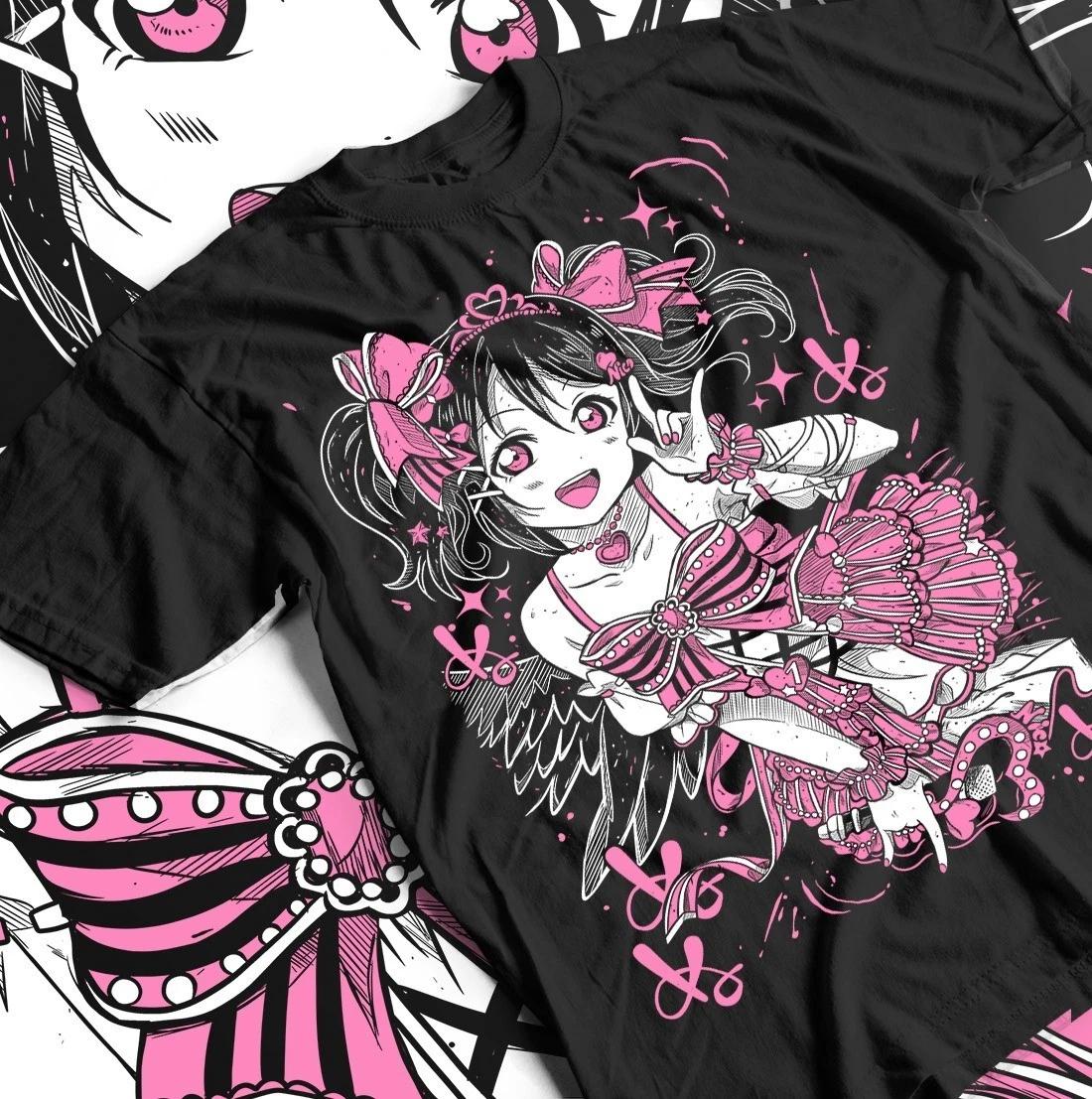 Summer Love Live T-shirt, Graphic Tee, Nico Yazawa Shirt, Unisex Cotton Top Men s Round Neck Short Sleeve S разноцветный