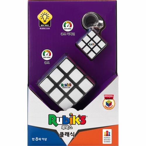 KOREABOARDGAMES Rubik's Classic (Würfel & Schlüsselanhänger)