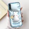 For LG Velvet 4G 5G UW Phone Case Velvet LM-G900 Back Cover Soft Matte Silicone Slim Fundas Lovely Panda Rabbit Flower Cartoon