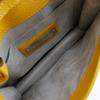 Jimmy Choo 2WAY Mini Shoulder Handbag Yellow Calfskin Women Used