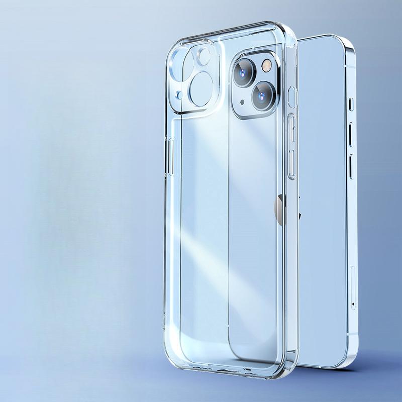IPhone16promax Transparent Space Shell Apple 15 Mobile Phone Case All Included 14/13/12 Anti-fall TPU Soft Shell