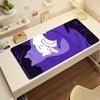 Cute Blue Cat Mouse Pad Nonslip Locking Edge Desk Mat PC Laptop Accessories Rubber Office Keyboard Large Gamers Decoracion