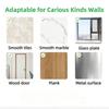No-drill Adhesive Wall Mounted Toilet Paper Holder with Storage Shelf